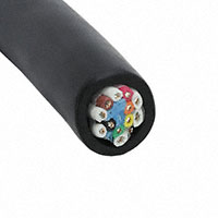 Alpha Wire - 45496 BK005 - CABLE 6 PAIR 24AWG BLACK 100'