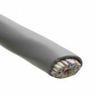 Alpha Wire - 5010/50C SL005 - CABLE 50COND 22AWG SLATE 100'