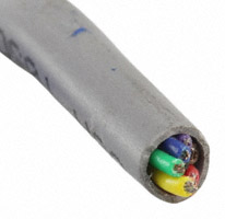 Alpha Wire - 5018C SL005 - CABLE 8COND 24AWG SLATE 100'