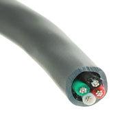Alpha Wire - 5074C SL005 - CABLE 4COND 16AWG SLATE 100'