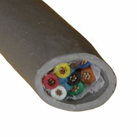 Alpha Wire - 5058C SL005 - CABLE 8COND 20AWG SLATE 100'