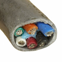 Alpha Wire - 5076C SL005 - CABLE 6COND 16AWG SLATE 100'