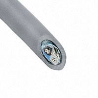 Alpha Wire - 5491C SL005 - CABLE 2COND 24AWG SHLD 100'