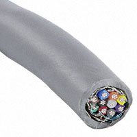 Alpha Wire - 6334 SL005 - CABLE 10COND 24AWG SHLD 100'