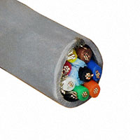 Alpha Wire - 6344 SL005 - CABLE 8COND 22AWG SHLD 100'