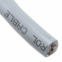 Alpha Wire - 65802 SL005 - CABLE 2COND 18AWG SLATE 100'