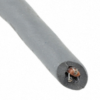 Alpha Wire - 77052 SL005 - CABLE 2COND 28AWG SLATE 100'