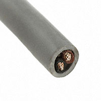 Alpha Wire - 78002 SL005 - CABLE 2COND 28AWG SLATE 100'