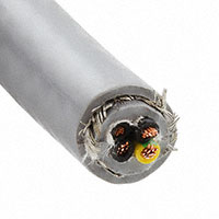 Alpha Wire - 80134 SL005 - ECOFLEX PUR 4CON 18AWG BRAID