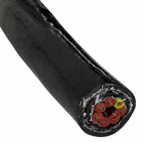 Alpha Wire - 85007CY BK005 - CABLE 7COND 20AWG BLK SHLD 100'