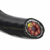 Alpha Wire - 85407CY BK005 - CABLE 7COND 14AWG BLK SHLD 100'