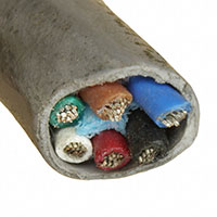 Alpha Wire - 882206 SL005 - CABLE 6COND 22AWG SLATE 100'