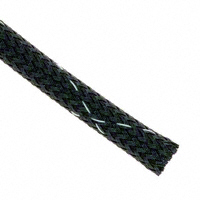 Alpha Wire - G120NF18 BK005 - SLEEVING 1/8" X 100' BLACK/WHITE