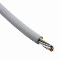 Alpha Wire - 79055 SL005 - CABLE 10COND 24AWG SLATE 100'