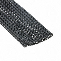 Alpha Wire - G11011/4 BK007 - SLEEVING 3/4" X 50' BLACK