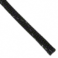 Alpha Wire - G120NF14 BK005 - SLEEVING 0.156" X 100' BLACK/WHT