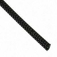 Alpha Wire - G1201/4 BK005 - SLEEVING 1/8" X 100' BLACK/WHITE