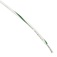 Alpha Wire - 3051 WG005 - HOOK-UP STRND 22AWG WHT/GRN 100'