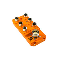 Alpha Wire - 912-CN NC032 - M12 PLASTIC 6PORT 1SIG LED