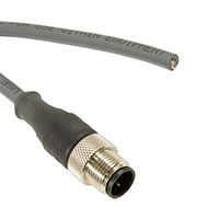 Alpha Wire - DR0300100 SL358 - M12M STR TO CUT 22AWG 3POL