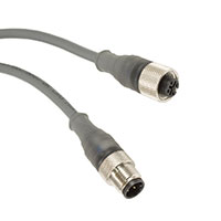 Alpha Wire - DR03AR100 SL358 - M12M STR TO M12F STR 22AWG 3POL