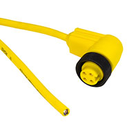 Alpha Wire - KW0400108 YL358 - MINIF 90DEG TO CUT 18AWG 4POL