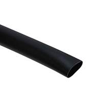 Alpha Wire - P1056 BK005 - TUBING 0.162" ID PVC 100' BLACK
