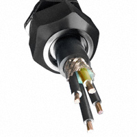 Alpha Wire - V16010 BK005 - CABLE 4COND 10AWG BLK SHLD 100'