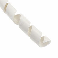 Alpha Wire - SW12 WH008 - SPIRAL WRAP 0.271" X 25' WHITE