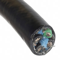 Alpha Wire - V16006 BK005 - CABLE 4COND 6AWG BLACK SHLD 100'