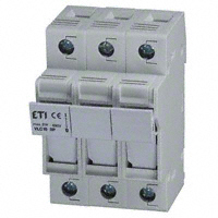 American Electrical Inc. - 2544000 - FUSEBLOCK 3POLE 10MMX38MM DNRAIL