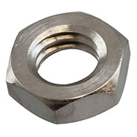 American Electrical Inc. - 8000.06 - LOCKNUT NICKEL PLATED BRASS M6