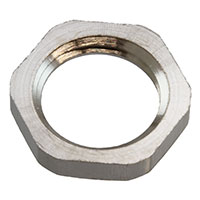 American Electrical Inc. - 8000.12 - LOCKNUT NICKEL PLATED BRASS M12