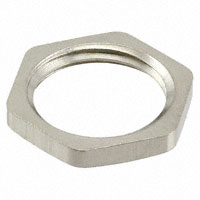 American Electrical Inc. - 8000.17 - LOCKNUT NICKEL PLATED BRASS M16