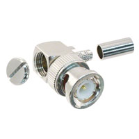 Amphenol RF Division - 031-5911-RFX - CONN BNC PLUG R/A 50 OHM SOLDER