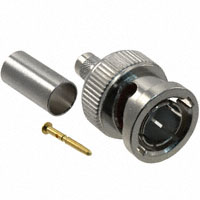 Amphenol RF Division - 031-70466 - CONN BNC PLUG STR 75 OHM CRIMP