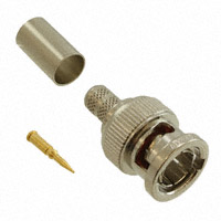 Amphenol RF Division - 031-71008-1RFX - CONN BNC PLUG STR 75 OHM CRIMP
