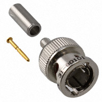 Amphenol RF Division - 031-80101 - CONN BNC PLUG STR 75 OHM CRIMP