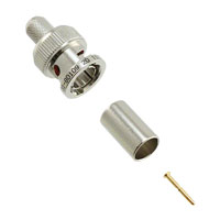 Amphenol RF Division - 031-80109 - CONN BNC PLUG STR 75 OHM CRIMP