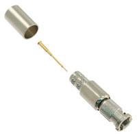 Amphenol RF Division - 034-1025 - CONN HDBNC PLUG STR 75 OHM CRIMP