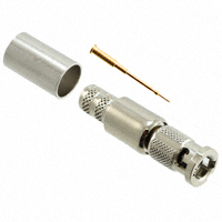 Amphenol RF Division - 034-1027 - CONN HDBNC PLUG STR 75 OHM CRIMP