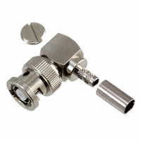 Amphenol RF Division - 112162RP - CONN RPBNC PLUG R/A 50OHM SOLDER