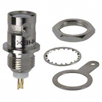 Amphenol RF Division - 112424RP - CONN RPBNC RCPT STR 50OHM SOLDER