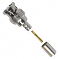 Amphenol RF Division - 112533RP - CONN RP-BNC PLUG STR 50OHM CRIMP