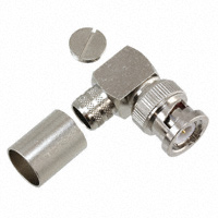 Amphenol RF Division - 112595 - CONN BNC PLUG R/A 50 OHM SOLDER