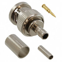 Amphenol RF Division - 112721 - CONN BNC PLUG STR 75 OHM CRIMP