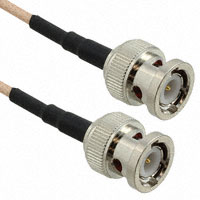 Amphenol RF Division - 115101-01-48.00 - CBL BNC STR PLUG-PLUG RG316 48"