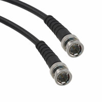 Amphenol RF Division - 115101-20-180 - CABLE BNC ST PLUG-PLUG RG59 180"