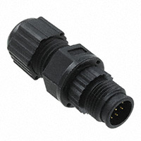 Amphenol LTW - 12P-08BMMA-SL8001 - CONN PLUG MALE 8POS GOLD SOLDER