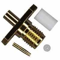 Amphenol RF Division - 132109 - CONN SMA JACK STR 50 OHM SOLDER